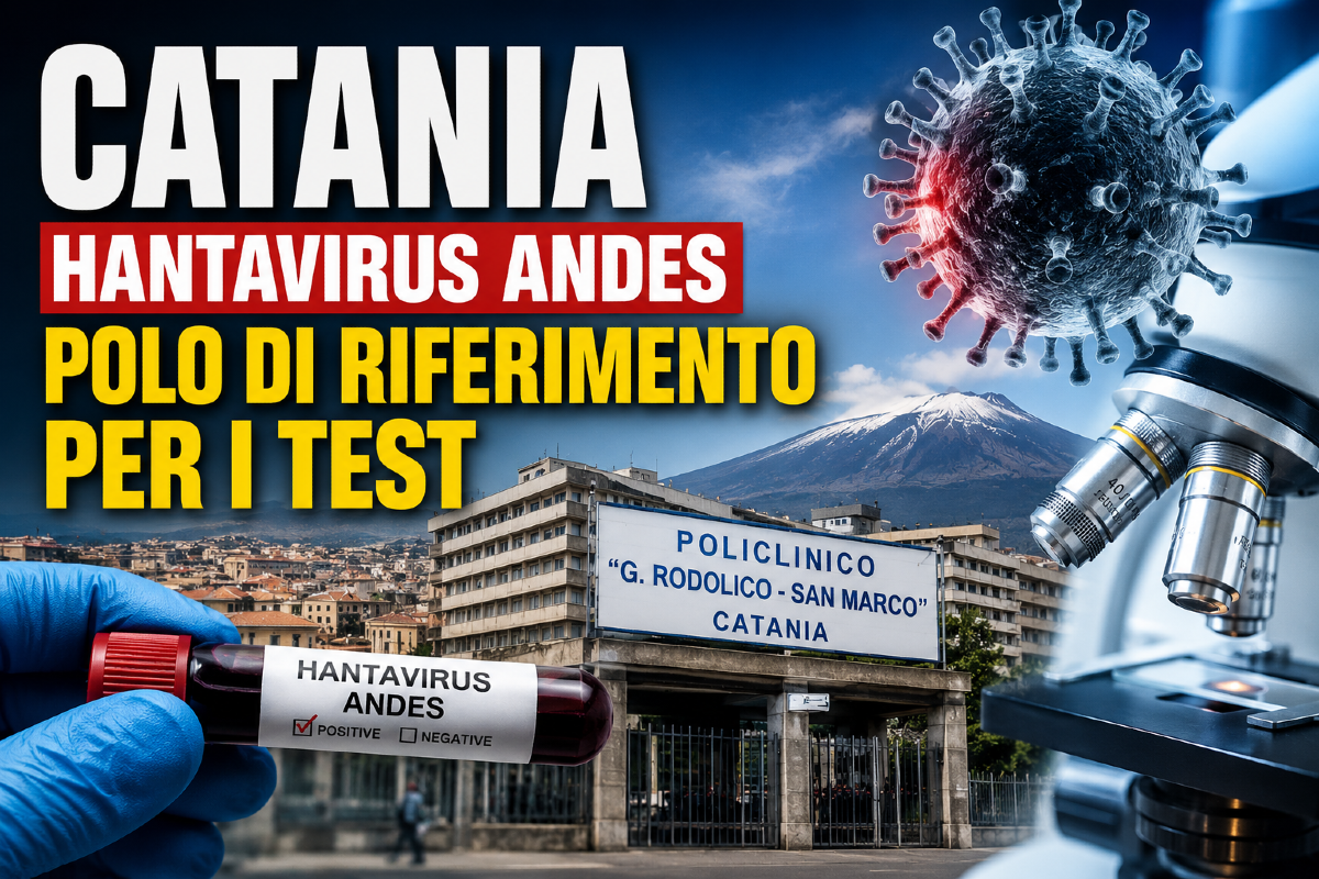 Catania, il Policlinico Rodolico centro di riferimento per i test sull’Hantavirus Andes - 