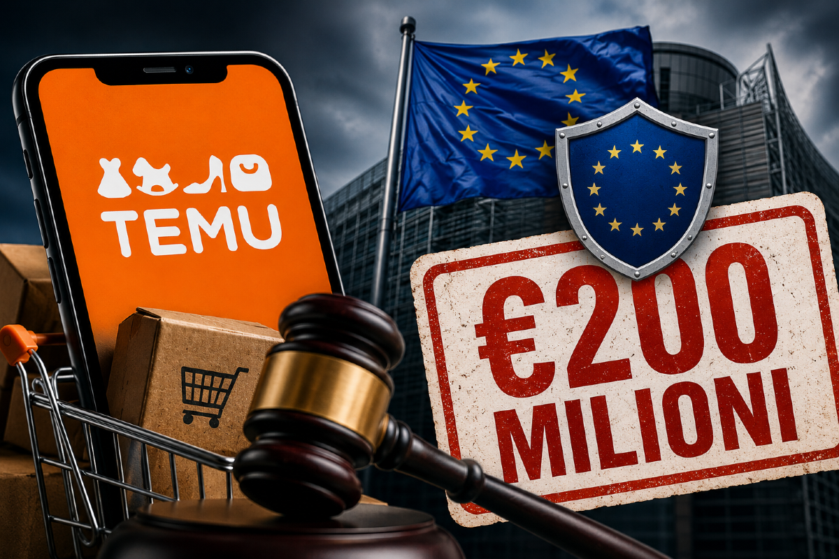 Multa della Commissione Ue a Temu da 200 milioni per prodotti illegali e non conformi - 