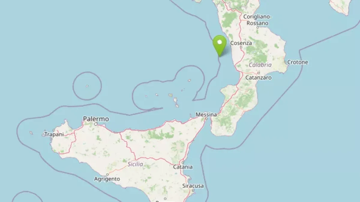 Forte sisma al largo della Calabria: magnitudo 6.2, nessun danno grazie alla profondità - 