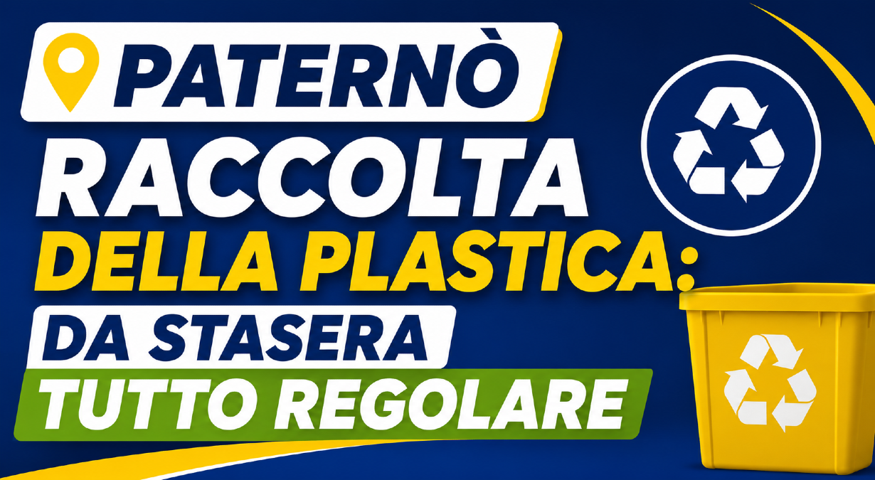 Paternò, raccolta della plastica: da stasera il servizio torna regolare - 