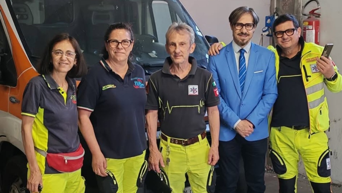 Il presidente del 118 Sicilia visita le postazioni di Paternò, Belpasso, Pedara e Mascalucia - 