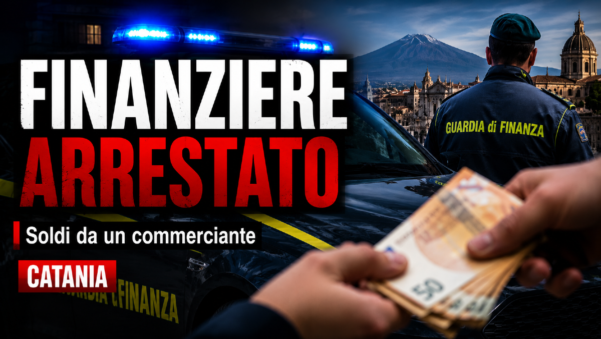 Finanziere arrestato mentre riceve soldi da un commerciante: prometteva sconti fiscali ad Acireale e Adrano. - 