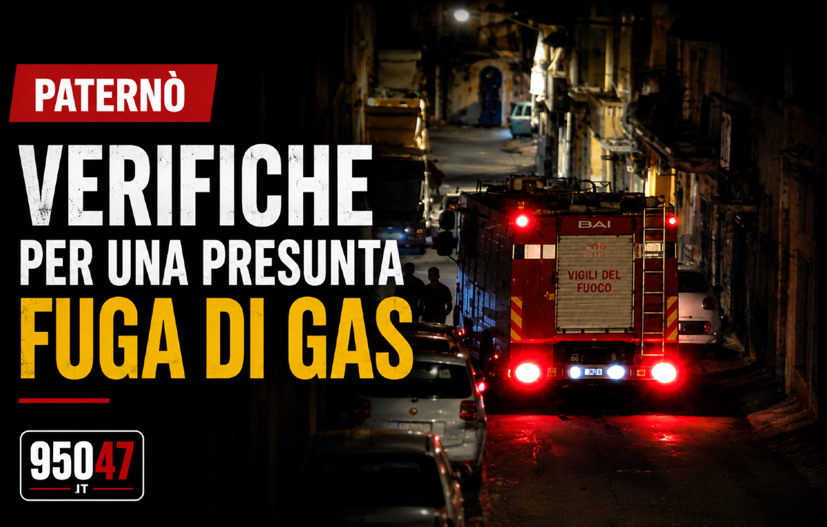 Paternò, controlli per una presunta fuga di gas nella zona della Villetta: sul posto Vigili del Fuoco e tecnici - 