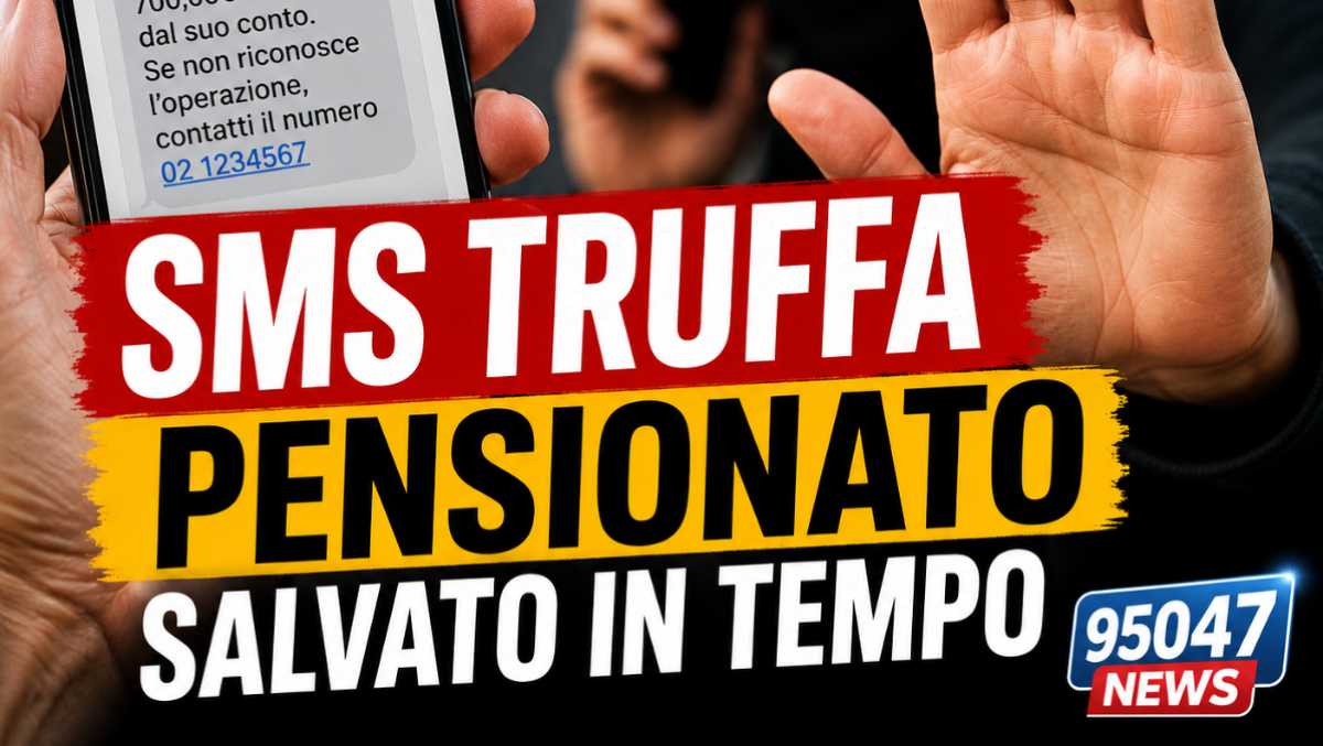 Attenzione agli sms truffa: pensionato del Catanese rischia di perdere i risparmi - 