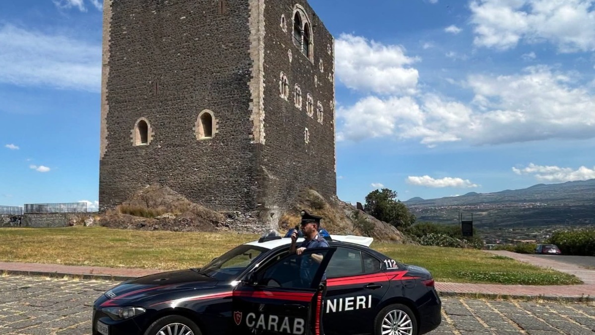 I Carabinieri scelgono Paternò: il buongiorno d'Italia arriva dal Castello Normanno - 