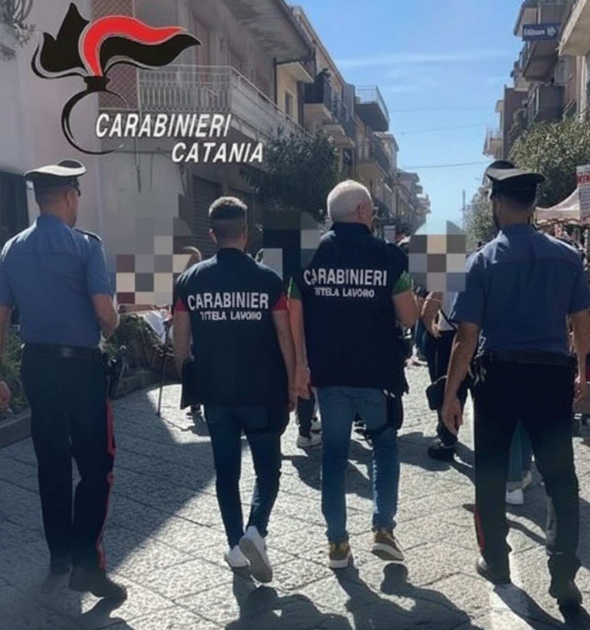 Giarre, blitz dei Carabinieri: scoperti 4 lavoratori in nero, ristorante sospeso e titolari denunciati - 