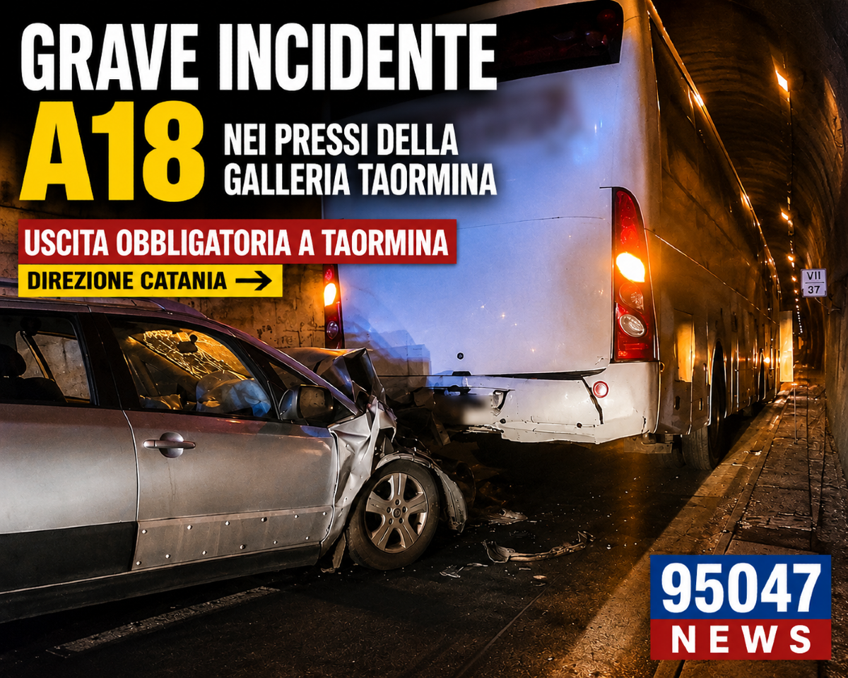🔴🔴 A18, gravissimo incidente nei pressi della galleria Taormina: uscita obbligatoria verso Catania, si teme una vittima. - Foto pagina social 