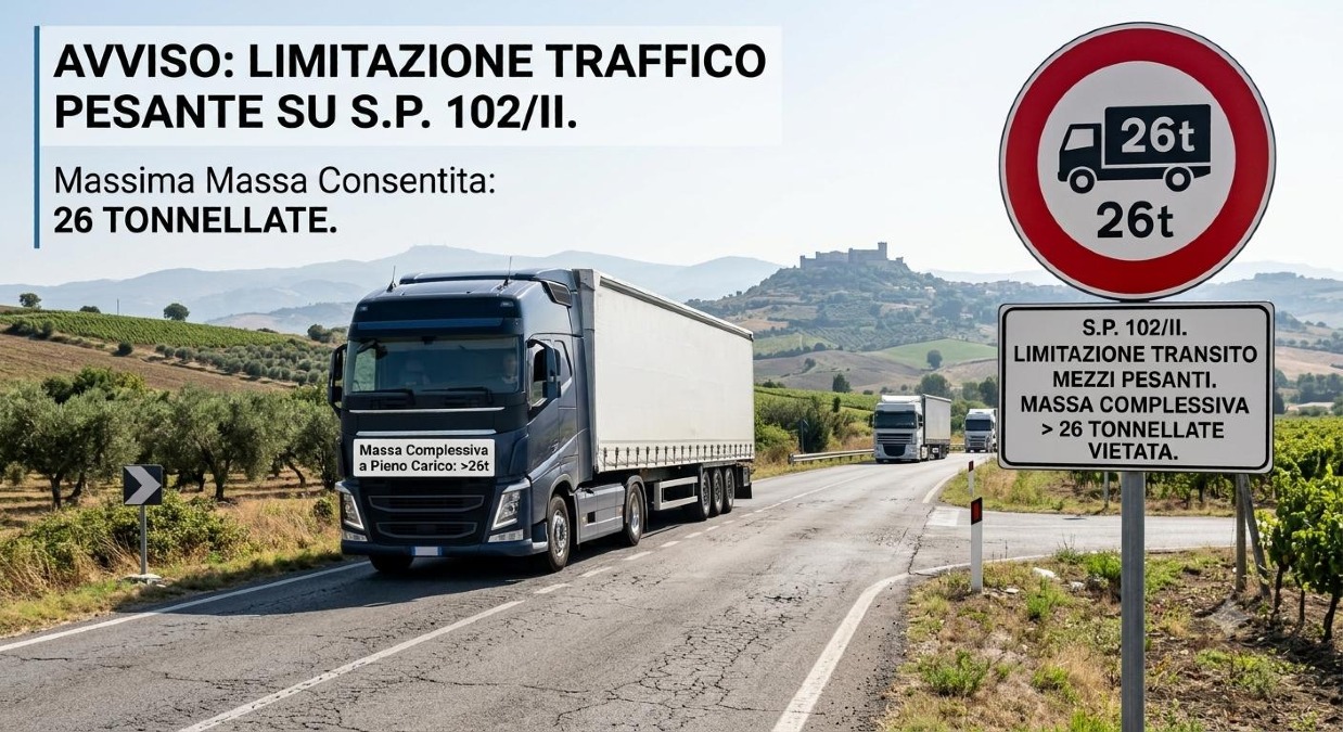 Paternò, Ramacca e Castel di Iudica: stop ai camion oltre 26 tonnellate sulla SP 102/II - https://www.comune.paterno.ct.it/it/news/limitazione-del-transito