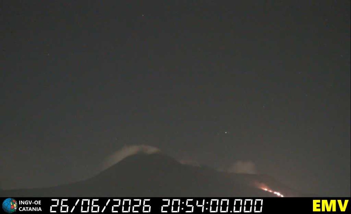 🌋 Etna, scatta l'allerta gialla: aumenta l'attività del vulcano - 