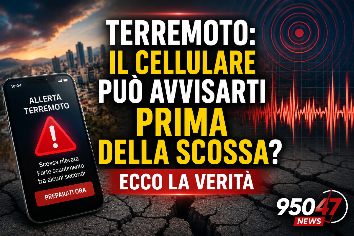 Terremoti, gli smartphone possono davvero avvisarti prima della scossa? Ecco come funziona il sistema - 