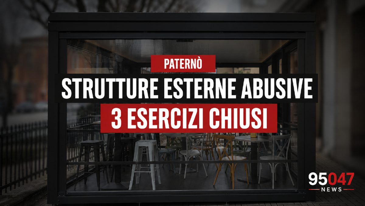 Paternò, tavoli e strutture esterne abusive: chiusi per tre giorni tre esercizi commerciali - 