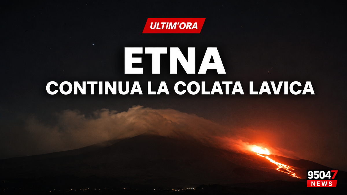 Etna, nuova fase effusiva in corso: il fronte lavico avanza tra quota 2700 e 2750 metri - 