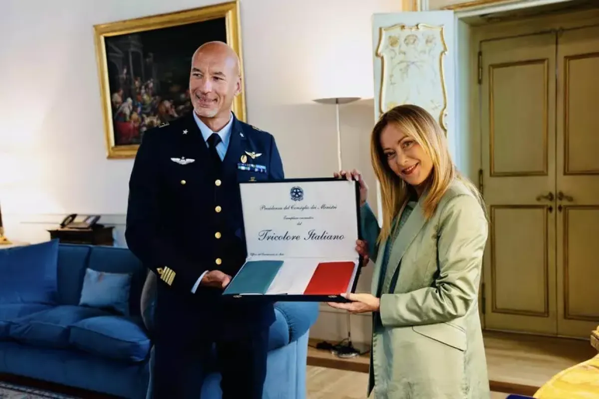 L’astronauta paternese Luca Parmitano incontra il presidente Meloni: il Tricolore italiano verso lo spazio - 