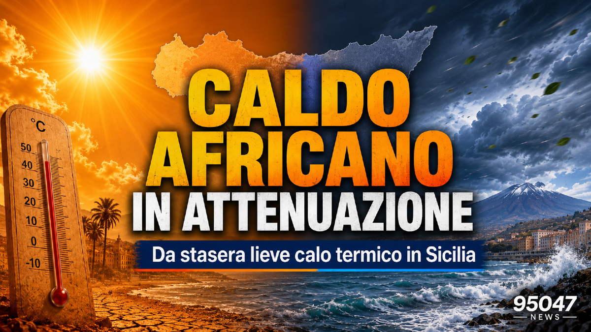 Caldo africano in attenuazione: da stasera lieve calo termico in Sicilia - 