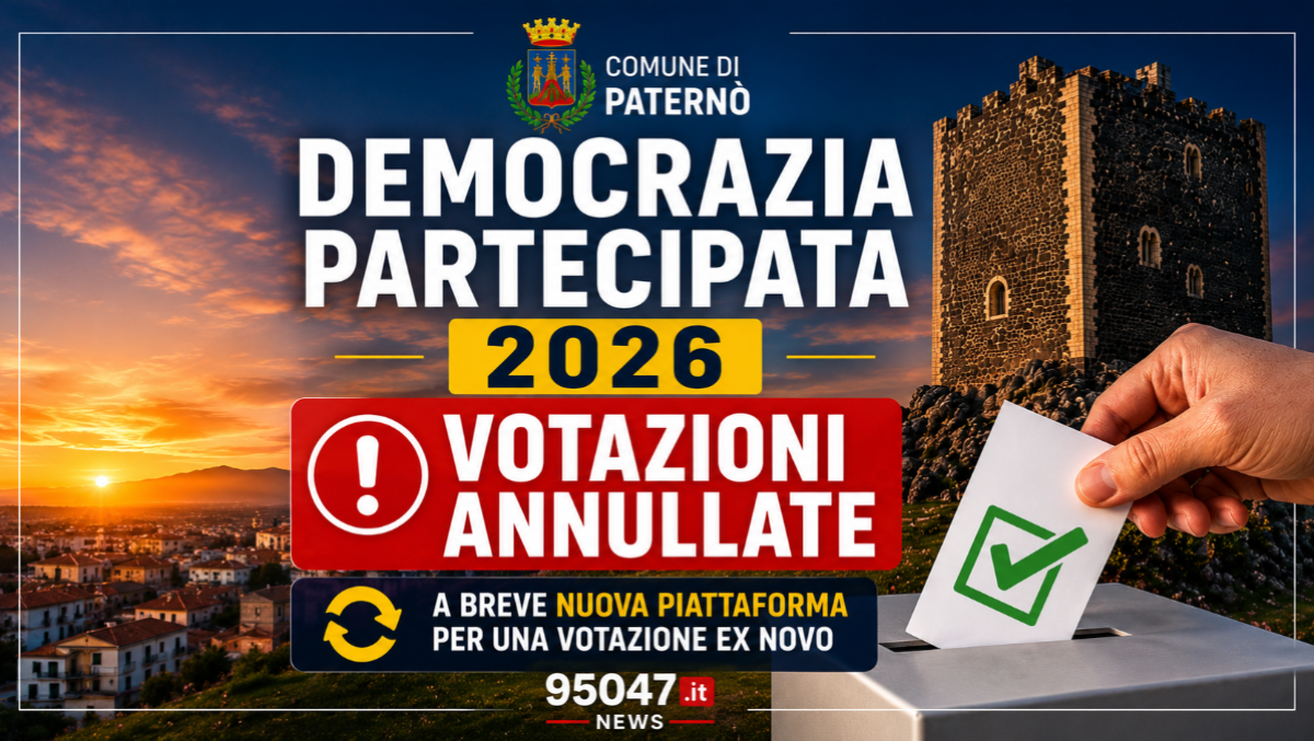 Paternò, Democrazia Partecipata 2026: voti annullati, nuova piattaforma per privacy e trasparenza - 
