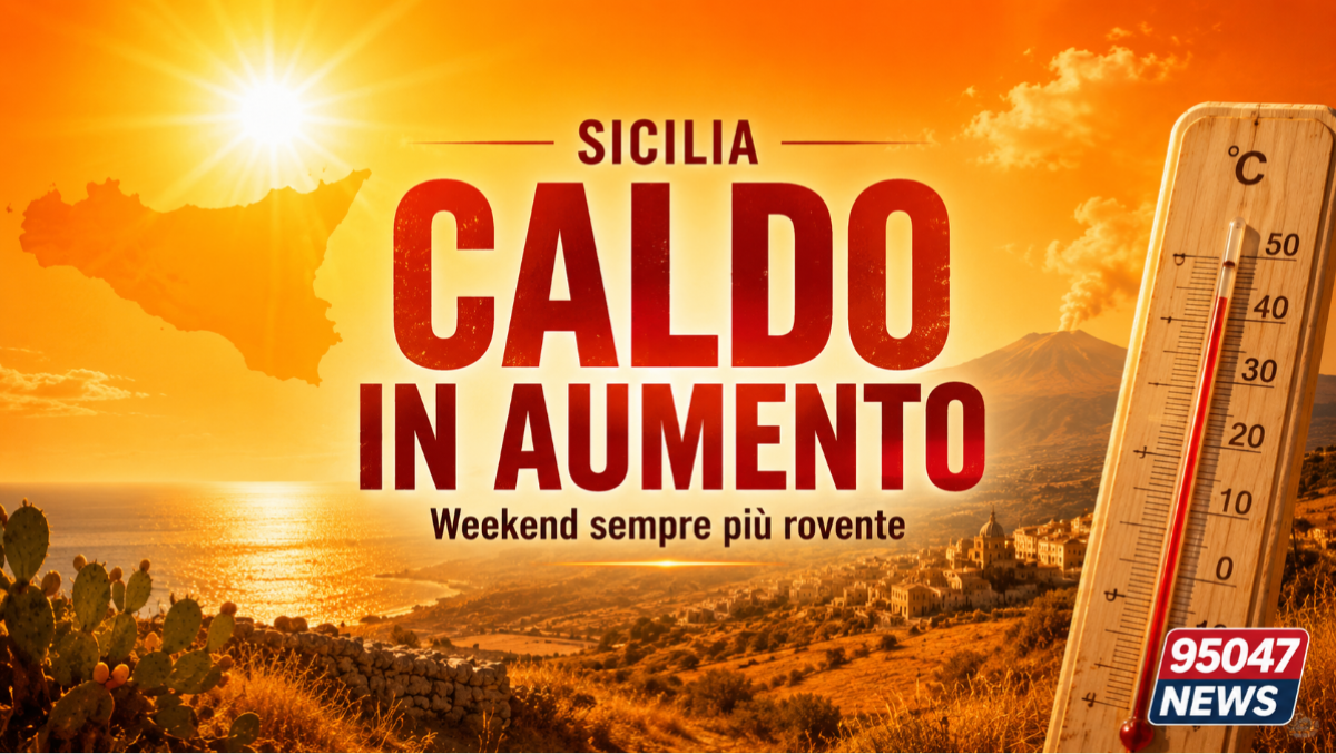 Sicilia, caldo in aumento: l’anticiclone subtropicale prepara un luglio rovente - 