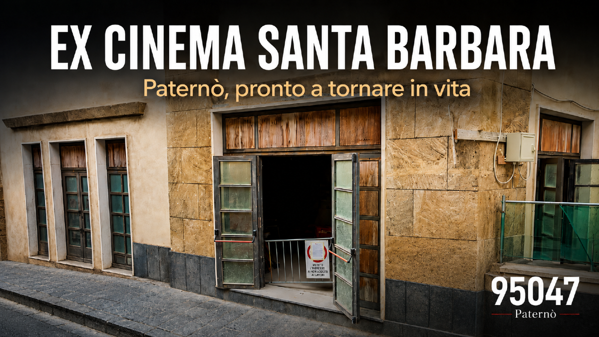 Paternò, l’ex Cinema Santa Barbara pronto a rinascere: sarà un nuovo spazio culturale - 