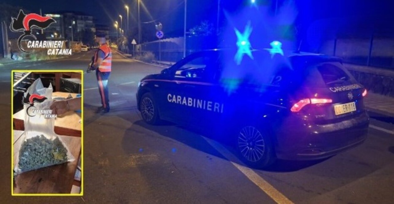 Misterbianco, marijuana, bilancini e soldi in casa: 24enne finisce in manette - 