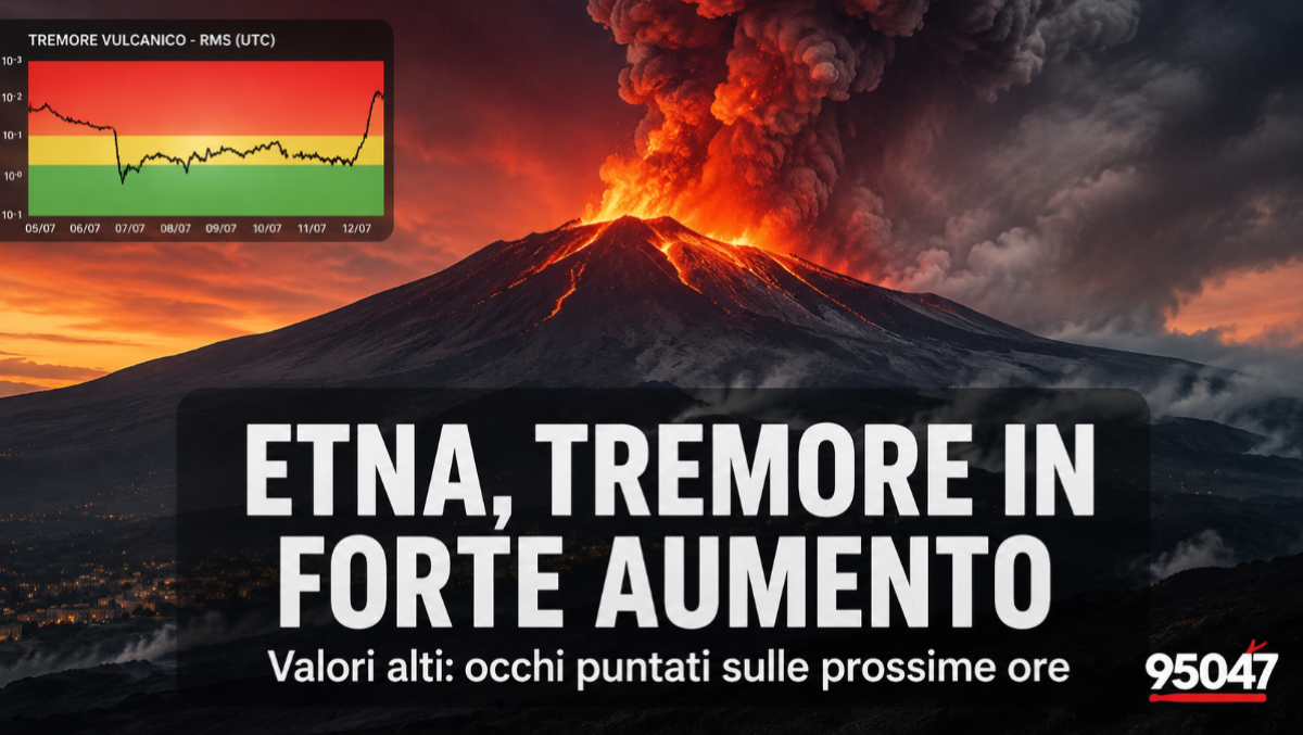 Etna, tremore vulcanico nella zona rossa: possibile nuova fase eruttiva nelle prossime ore - 