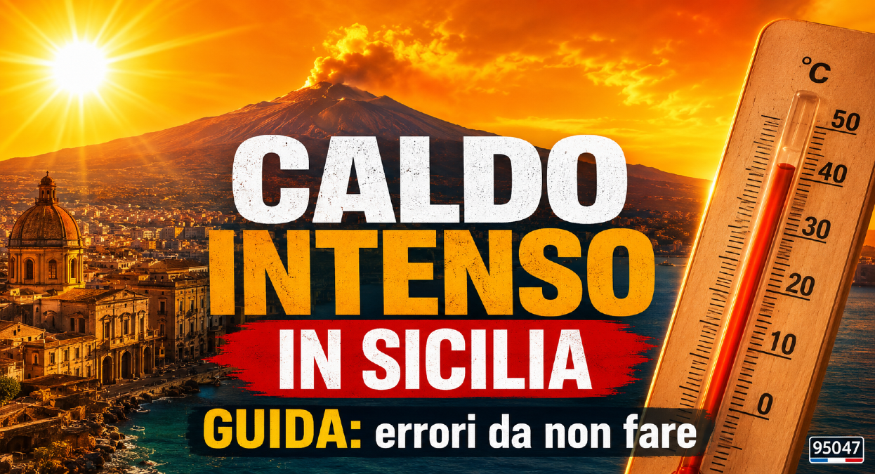 Caldo intenso in Sicilia: gli errori da evitare nelle ore più difficili - 