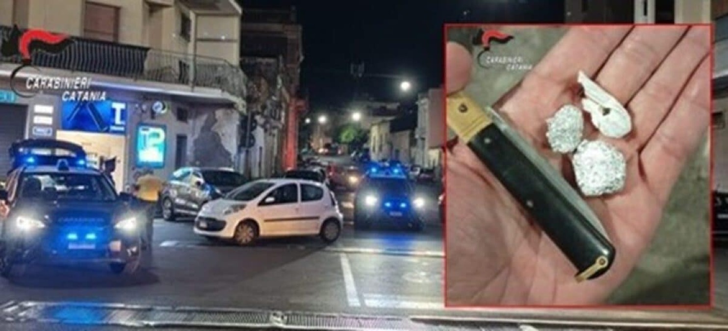 Movida nel Catanese, 23enne di Belpasso fermato con un coltello: scatta la denuncia - 