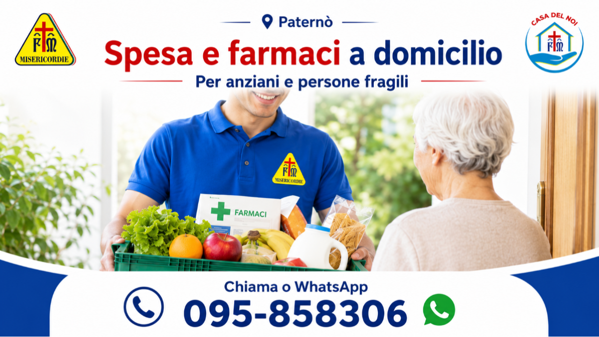 Paternò, emergenza caldo: la Misericordia potenzia gli aiuti per anziani e persone fragili - 