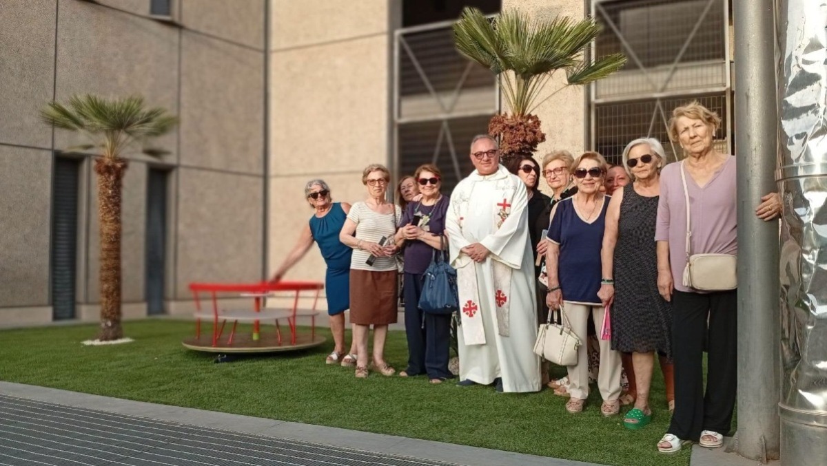 Paternò, inaugurato e benedetto il nuovo parco giochi della Parrocchia dello Spirito Santo - Parrocchia dello Spirito Santo