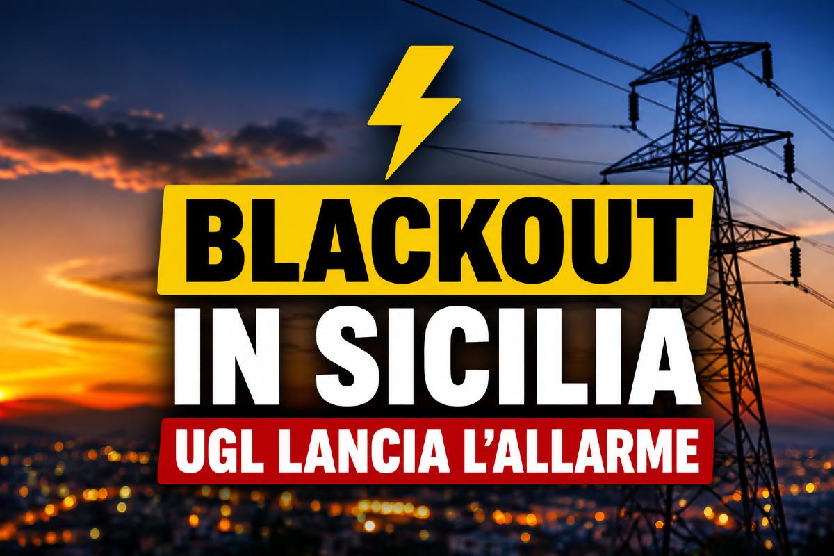 Blackout in tutta la Sicilia, UGL accusa: “Rete elettrica fragile, non è solo colpa del caldo” - 
