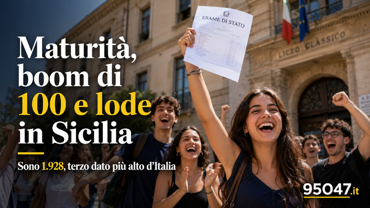 Maturità, boom di 100 e lode in Sicilia: sono 1.928, terzo dato più alto d’Italia - 