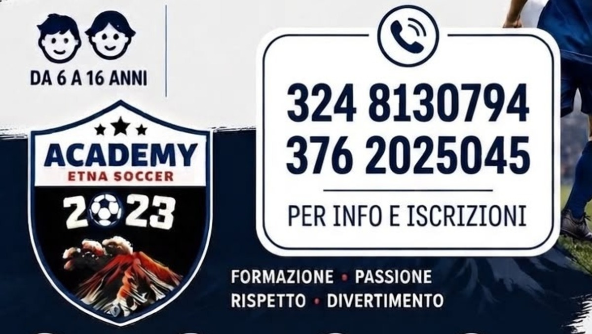 SPORT E INCLUSIONE: IL VOUCHER SPORT 2026 APRE LE PORTE AI GIOVANI SICILIANI. L’ACADEMY ETNA SOCCER ADERISCE ALL’INIZIATIVA REGIONALE  - 
