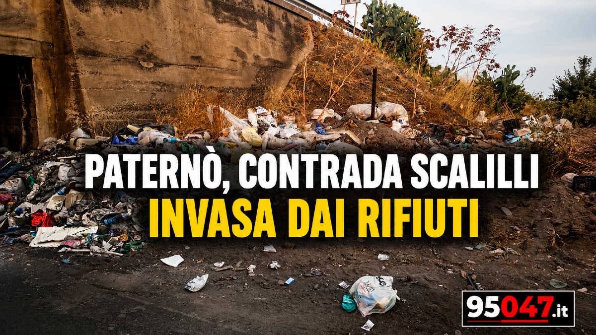 Paternò, contrada Scalilli sommersa dai rifiuti: i residenti chiedono la bonifica dell’area - 