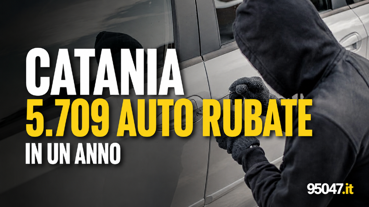 Catania, boom di furti d’auto: 5.709 vetture rubate in un anno, è seconda in Sicilia - 