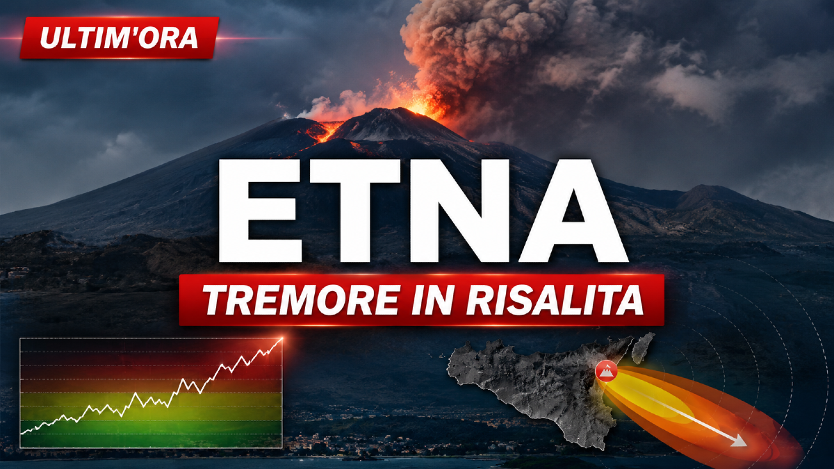 🔴 ULTIM’ORA Etna, tremore in forte risalita: riparte l’attività esplosiva alla Voragine - 