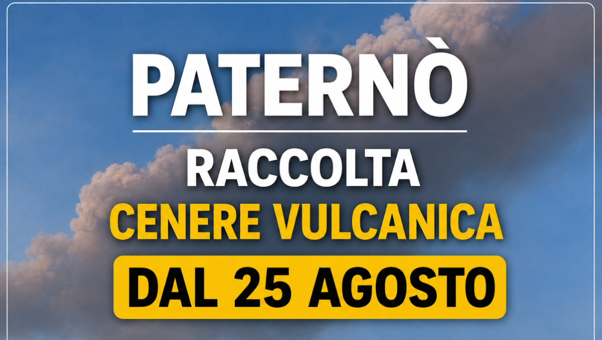 Paternò, via alla rimozione della cenere: dal 25 agosto raccolta porta a porta, poi pulizia delle strade - 