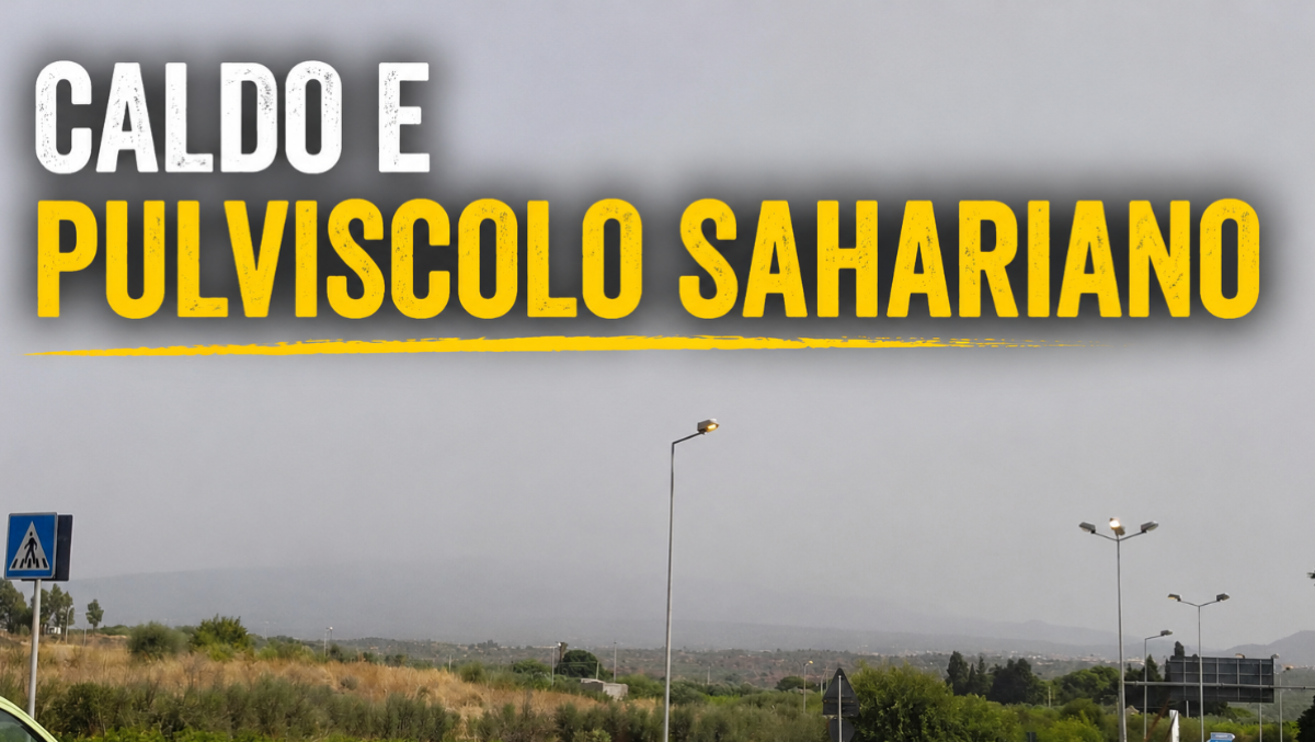Caldo e pulviscolo sahariano invadono la Sicilia: cielo lattiginoso pure nel Catanese - 