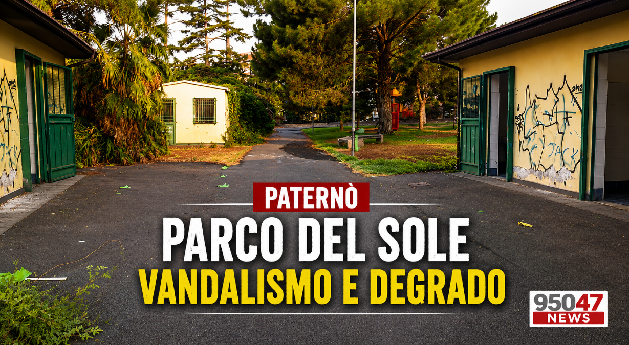 Paternò, vandali al Parco del Sole: distrutti bagni e cestini, cittadini esasperati - 
