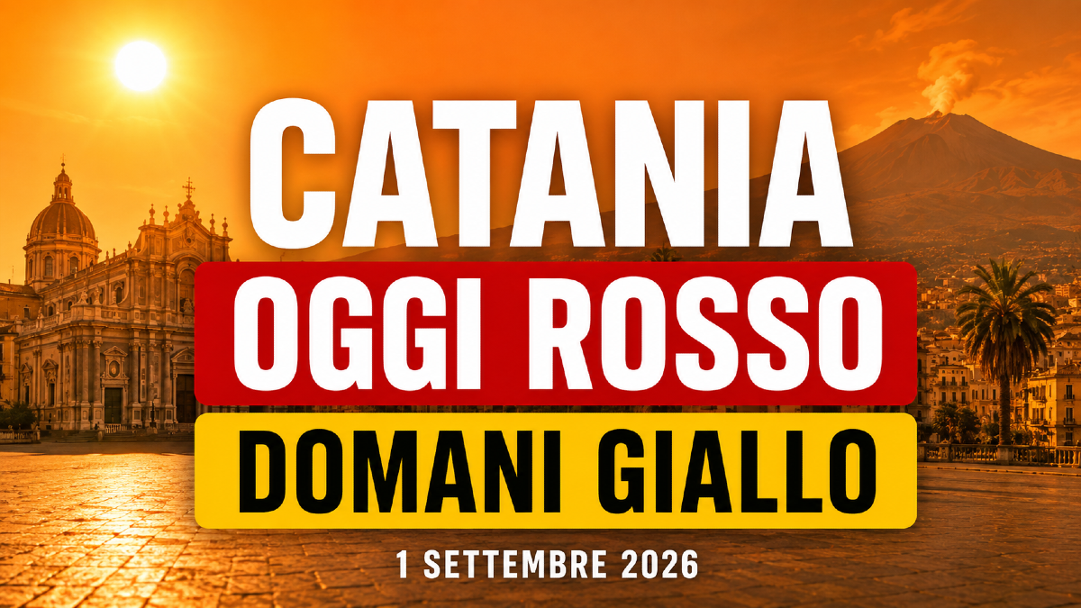 Catania, oggi ancora bollino rosso per il caldo: da mercoledì 2 settembre si scende al giallo - 
