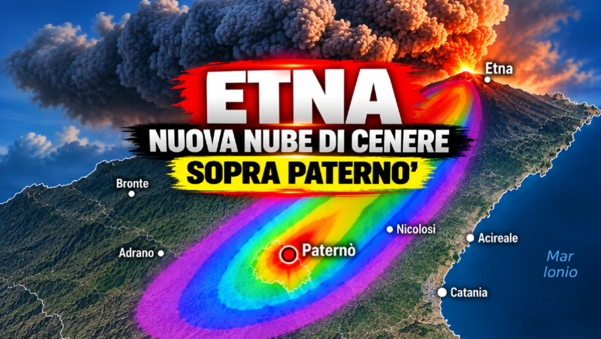 Etna, la nube di cenere si dirige verso Paternò: allerta rossa per l’aviazione - 