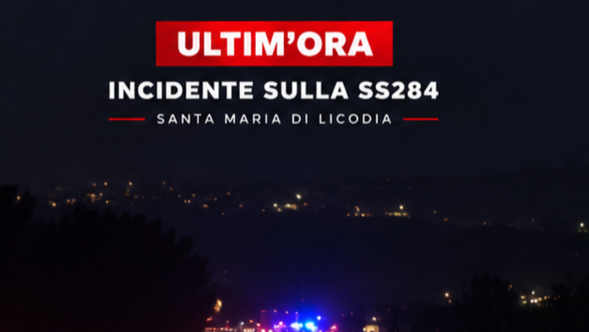 🔴🔴 ULTIM’ORA. Incidente sulla SS284 a Santa Maria di Licodia: IN AGGIORNAMENTO - 