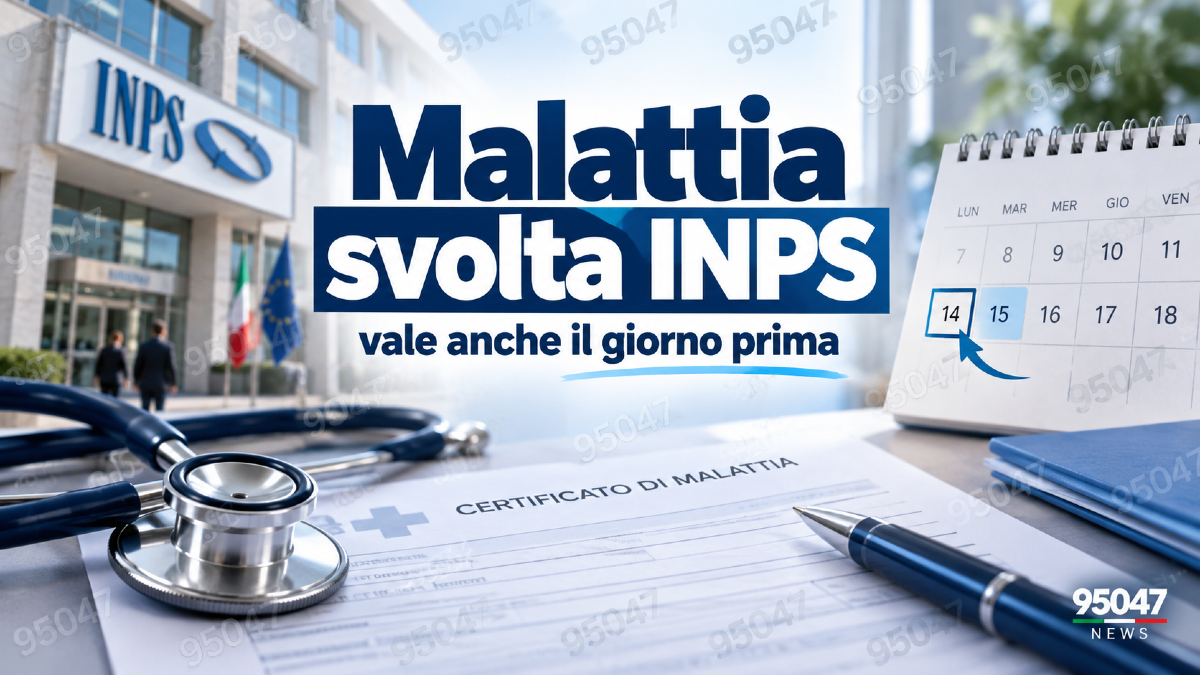 Malattia, cambia tutto con la nuova circolare INPS: il certificato può valere anche dal giorno prima - 