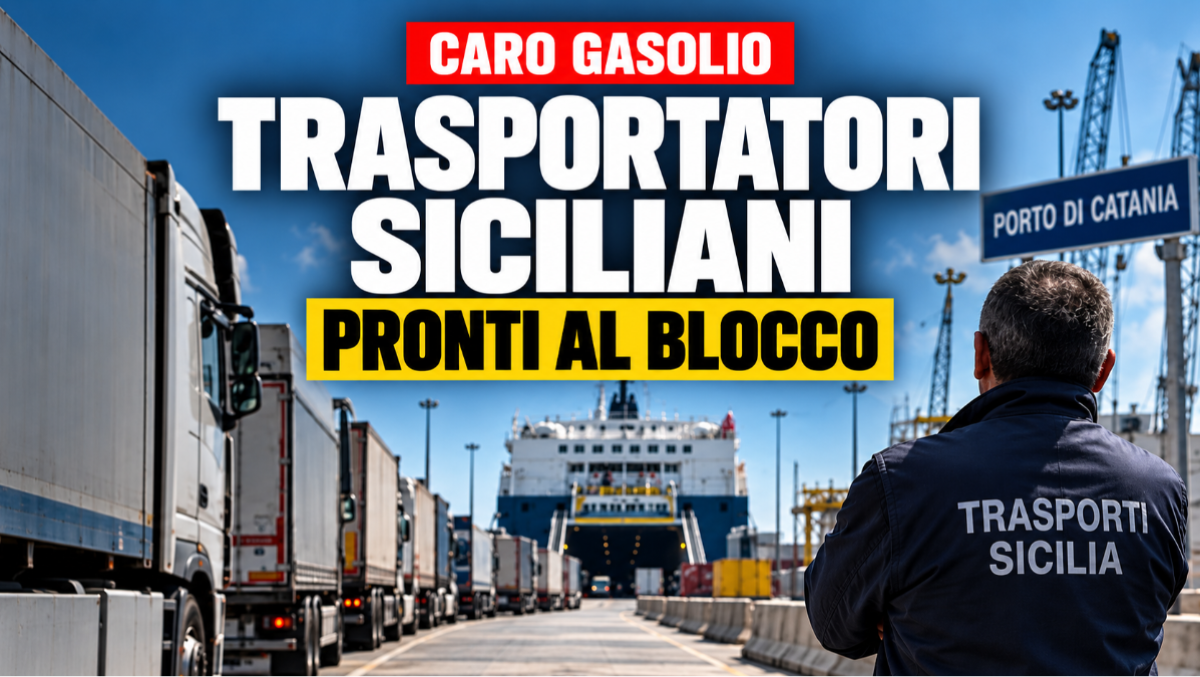 Caro gasolio, ultimatum dei trasportatori siciliani: tra 15 giorni possibile blocco nei porti - 