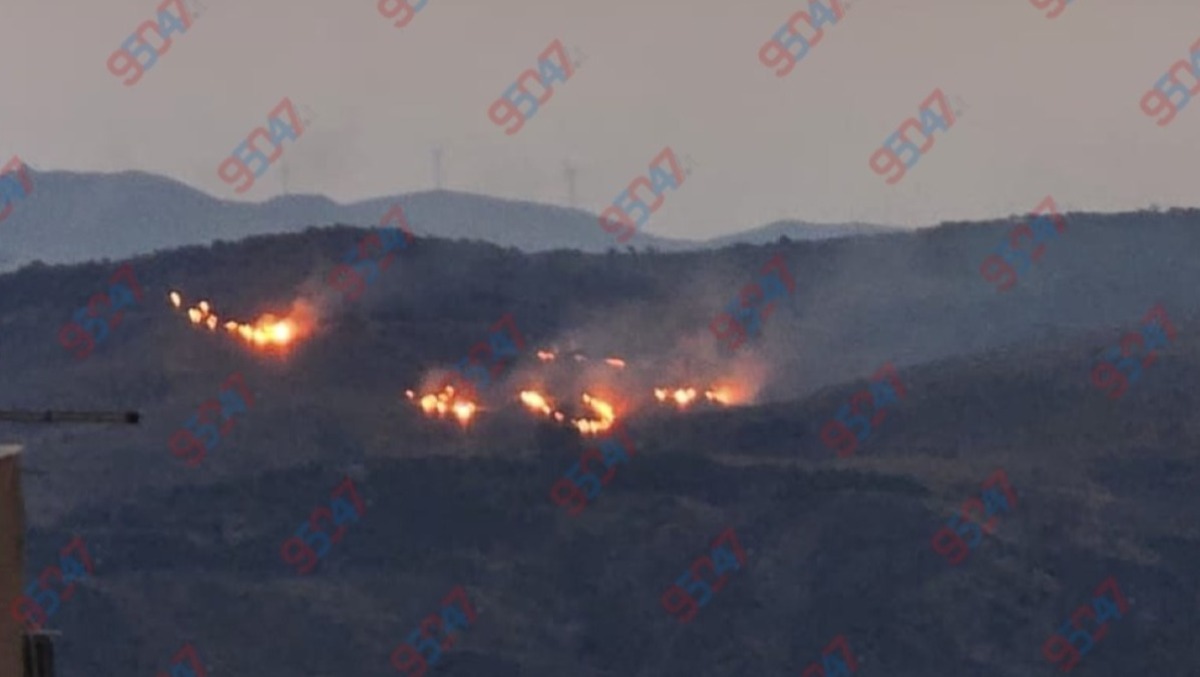 🔴 ULTIM’ORA – Paternò, fiamme sui monti in zona Poira: diversi focolai - 