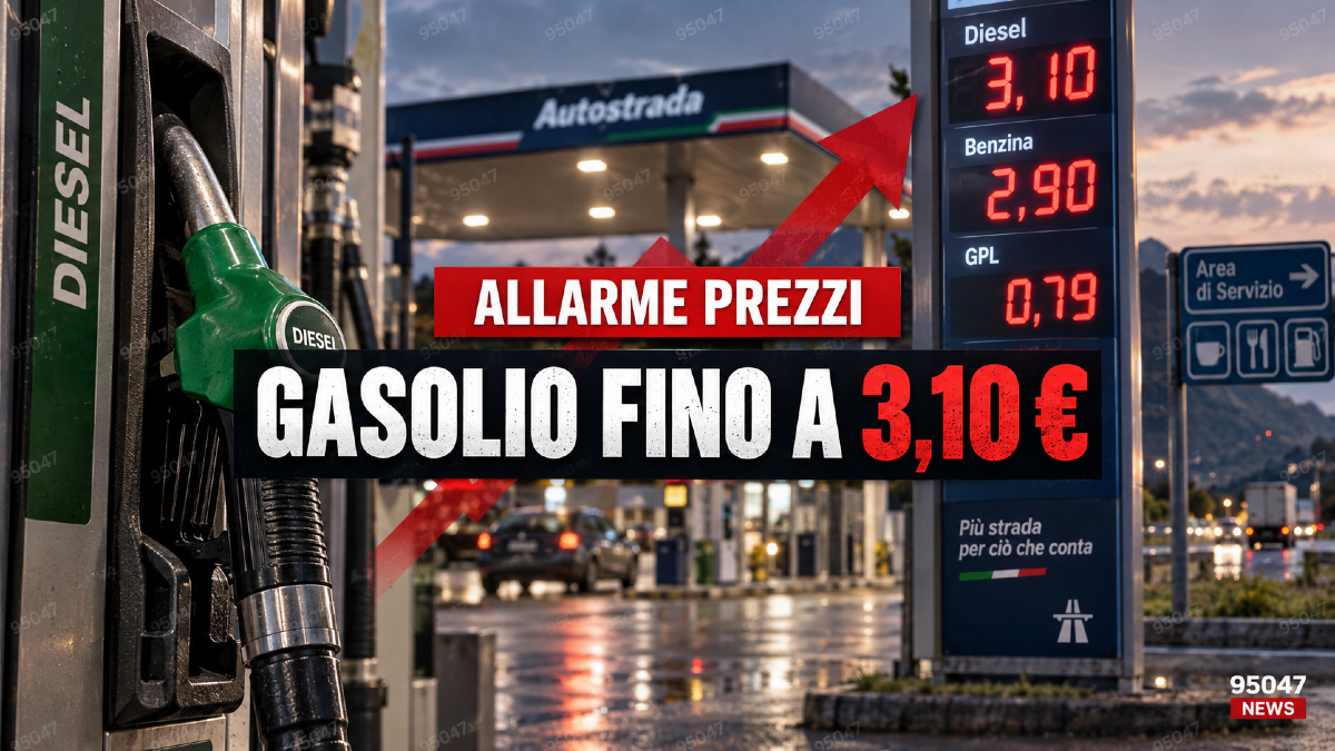 Allarme Codacons, gasolio sfiora 2,90 euro in autostrada: al servito arriva fino a 3,10 euro - 