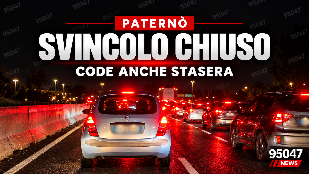 Paternò, svincolo chiuso e traffico in tilt: lunghe code anche questa sera - 