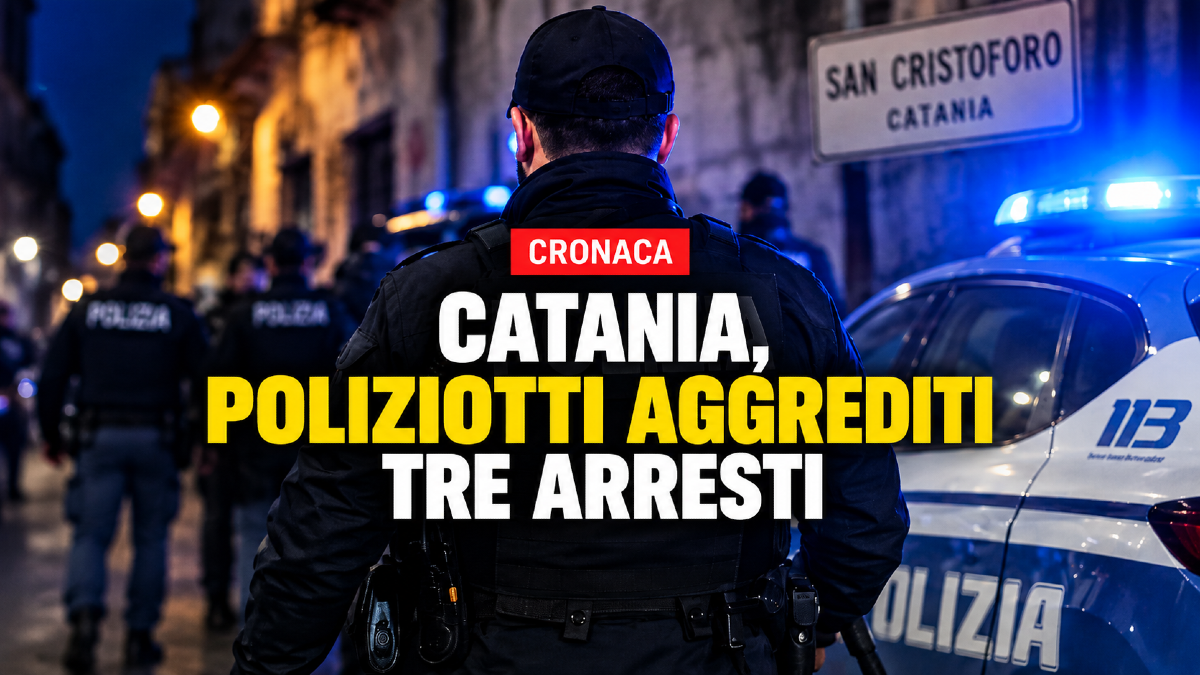 Catania, poliziotti aggrediti con spranghe e sedie durante un blitz antidroga: tre arresti - 
