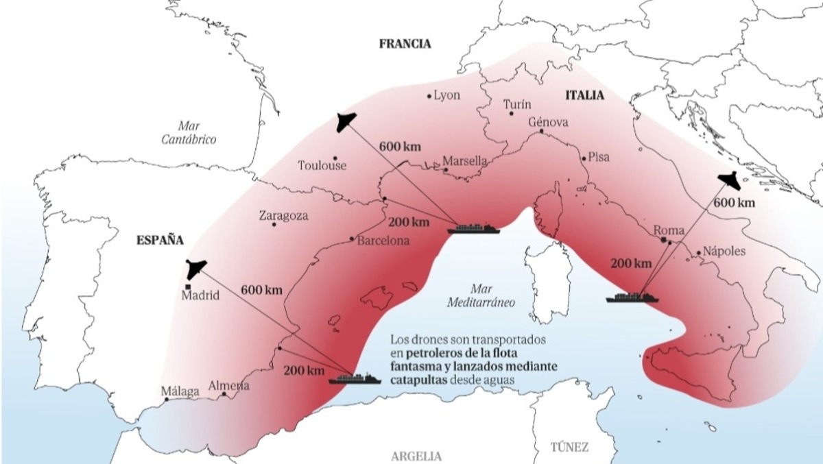 RUSSIA, ALLERTA DRONI NEL MEDITERRANEO: TRA I POSSIBILI OBIETTIVI ANCHE L’ITALIA - 