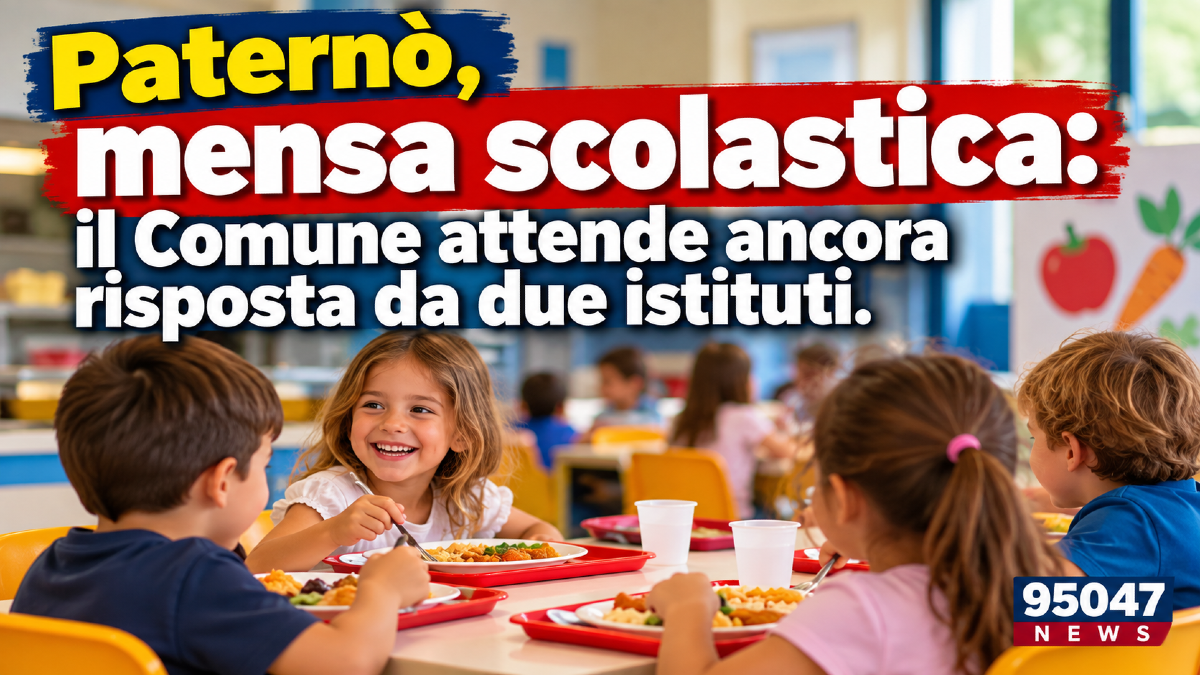 Paternò, mensa scolastica: il Comune attende ancora riscontro da due istituti - 