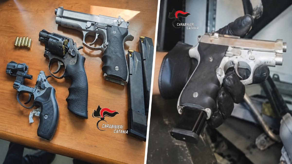 Catania, arsenale nascosto in un container: arrestato 27enne di Sant’Agata Li Battiati - 