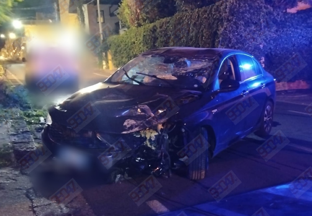 Nicolosi, nella notte auto contro un albero e si ribalta: ferito un uomo - 