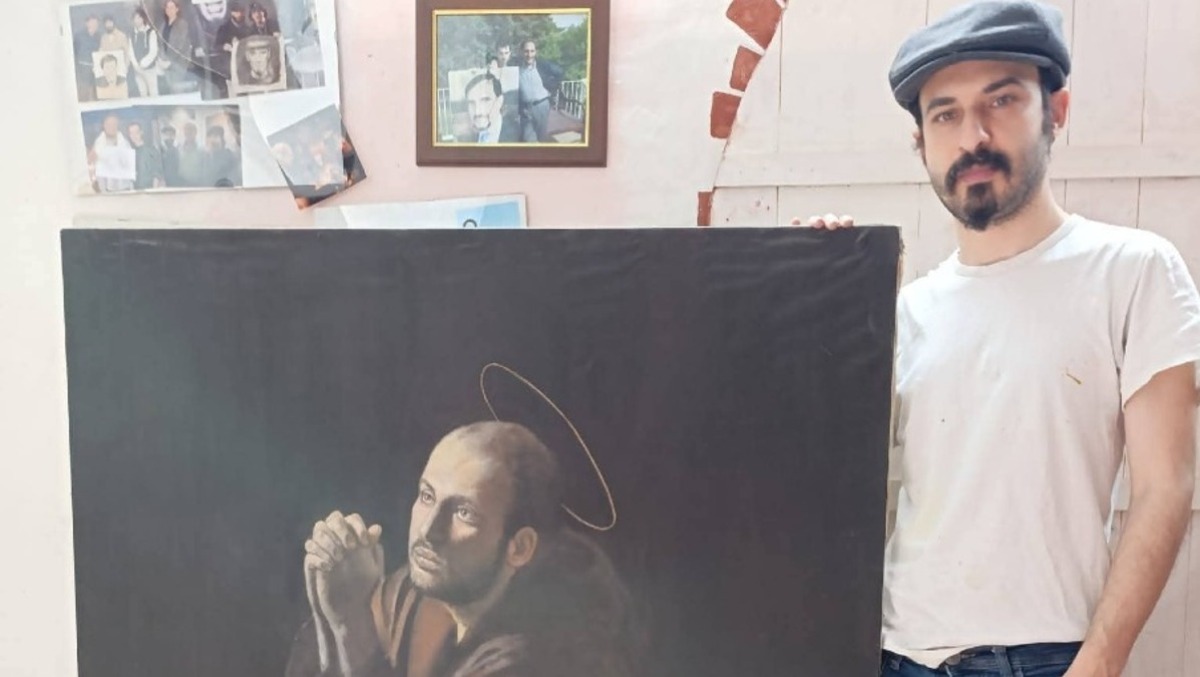 Paternò, l’arte di Alessandro Forte arriva a Roma: inaugurata l’opera “San Francesco” - 